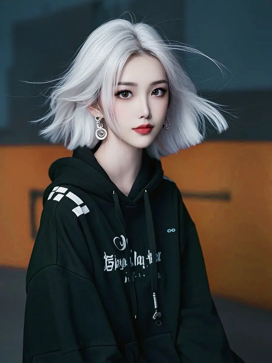网红发色