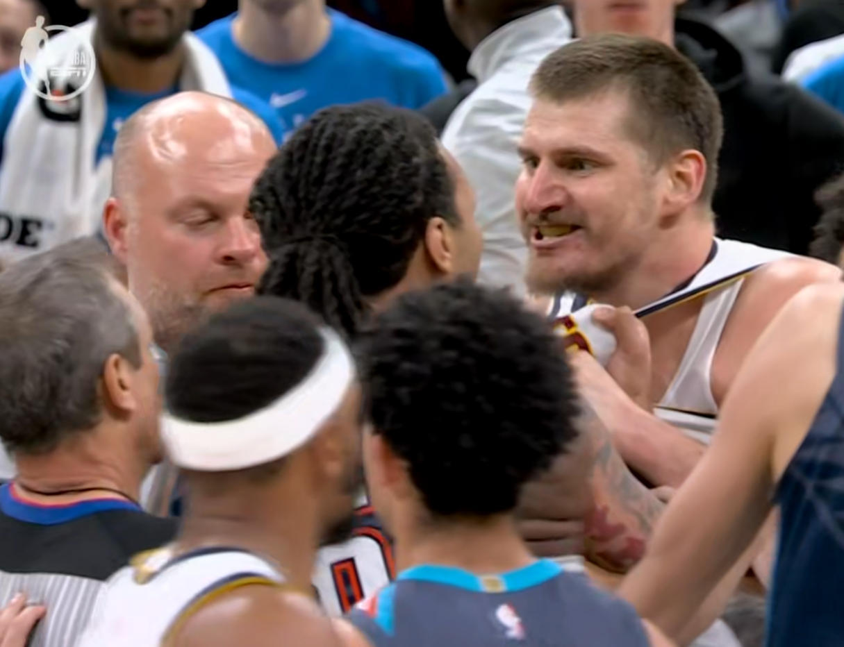 从未见过如此吓人的约基奇……我是说，生理意义的吓人…… 