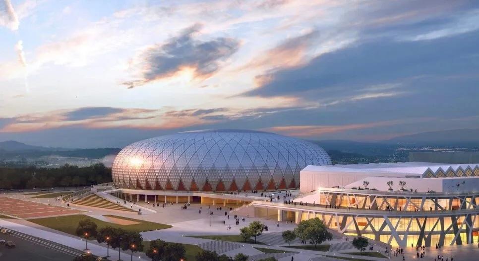贵阳版“小巨蛋”即将登场！历经多年筹备与建设，由中建八局承建的贵阳奥体中心（二期
