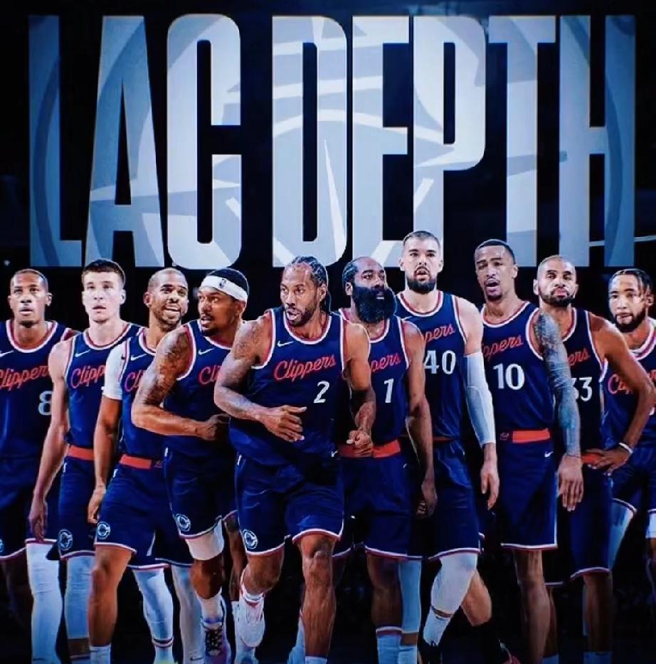 快船四连败：
比西部倒数
更致命的，
是哈登眼里的迷茫
 
5胜15负，西部倒数