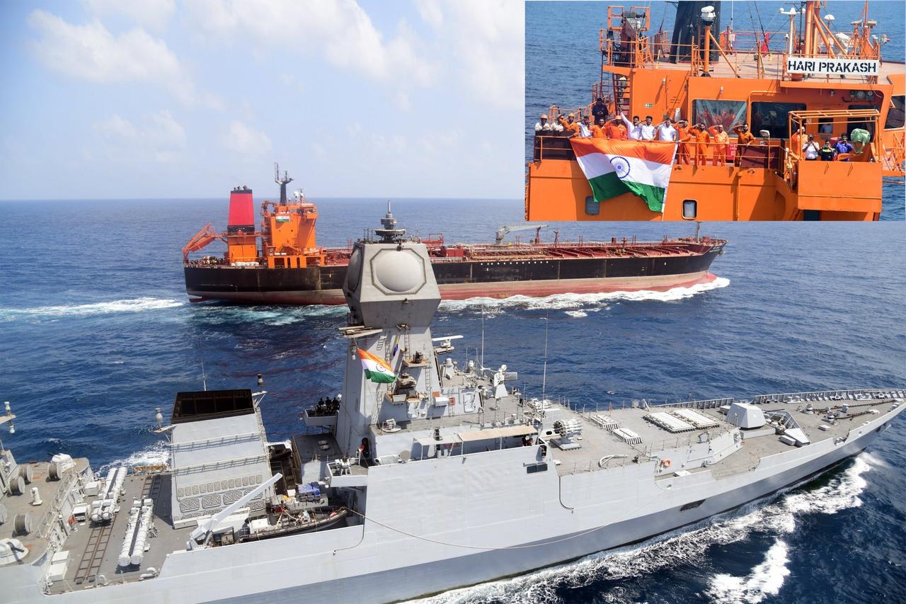 印度海军开始护航行动