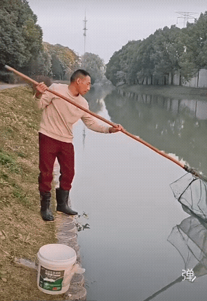 证明这条河没有污染过，污染过没有虾！[强]