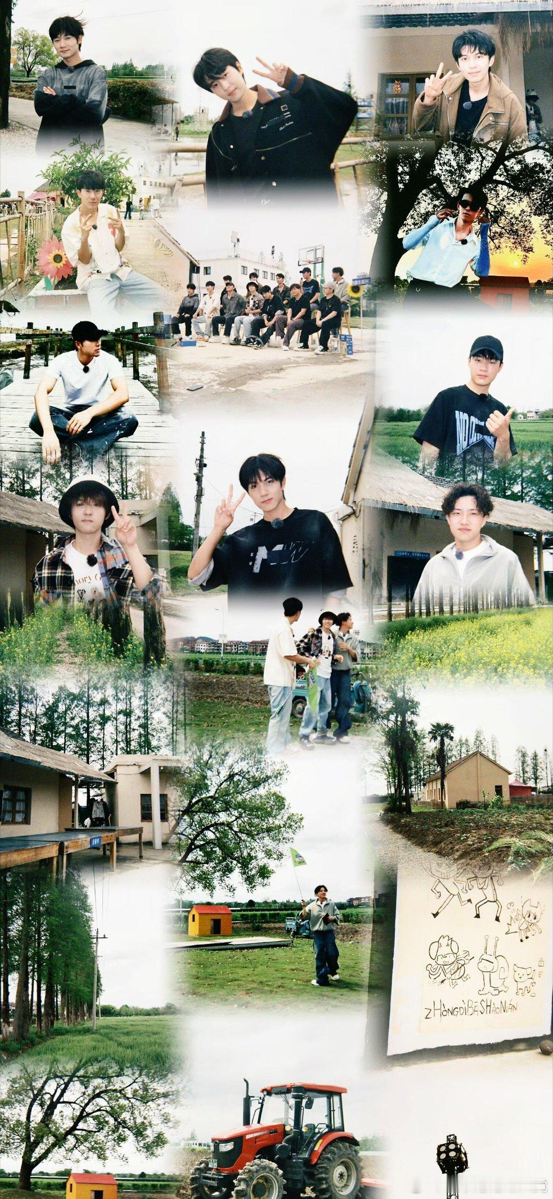 #十个勤天[超话]##十个勤天也是当上捉妖师了#我们与家的合照，壁纸📸，后陡门