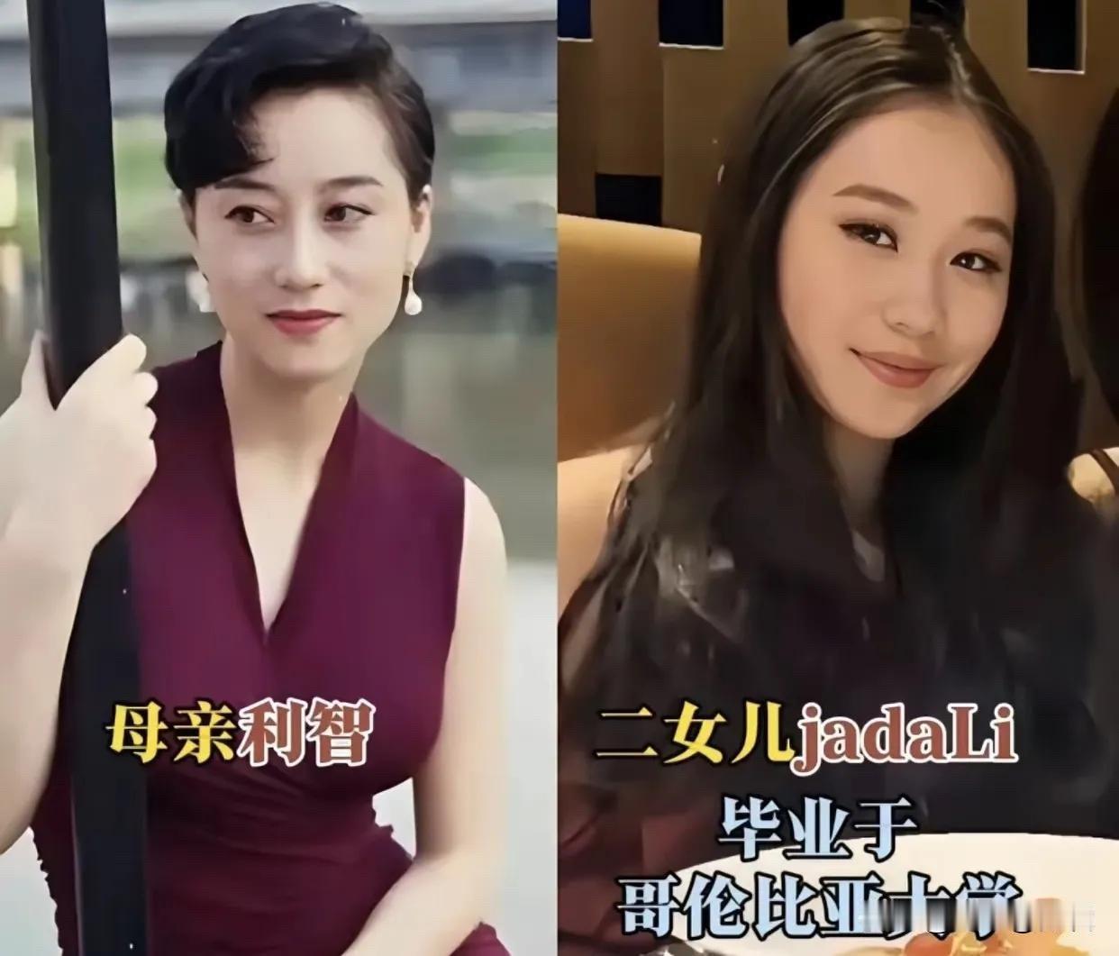 黄秋燕和利智，李连杰的前妻与现任：一个生了两个女儿，一个也生了两个女儿！女儿们个