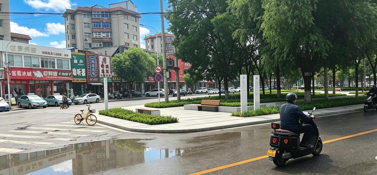 葫芦岛市老城区的三角公园进行了改造，这是一件值得关注的好事。
人民城市人民建，我