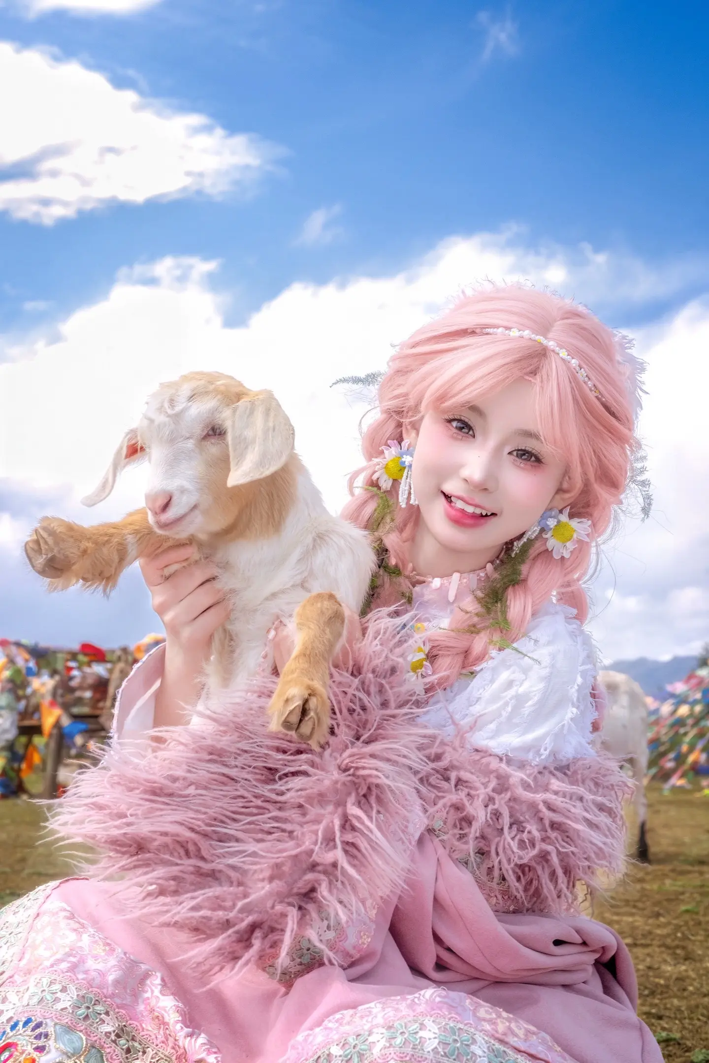 丽江这套粉色牧羊女🐑真的美到我心巴上了 姐姐们来丽江当牧羊女啦！ ?...