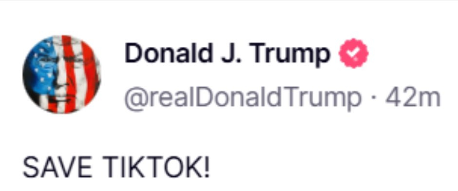 🔻提醒一下大家：2020 年 8 月 6 日，特朗普签署了禁止 TikTok 