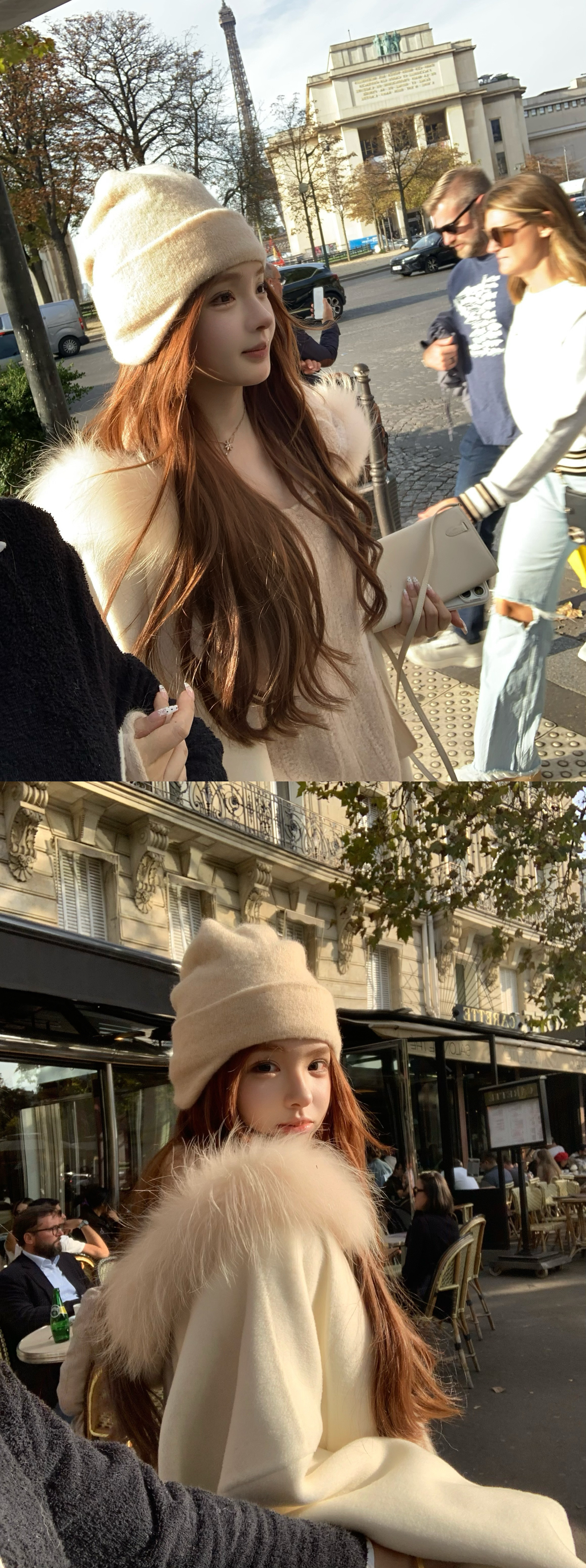 🔗齐啦，补了一款小羊耳朵帽～本来打算放双11的但看到大家都想配套和p1一起买就