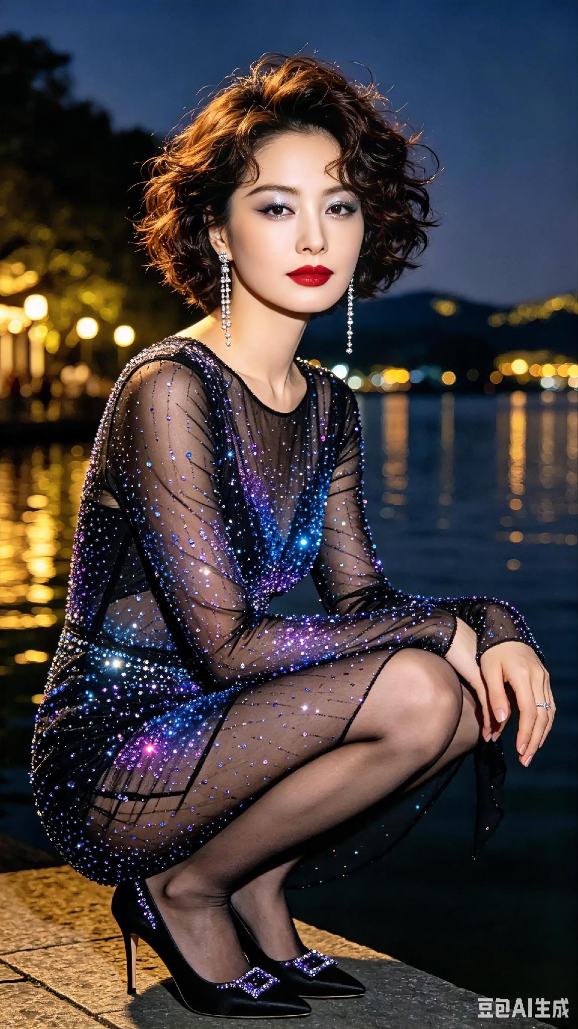 我成熟的女人有着恬淡从容的气质，她们的一笑一颦都充满着自信与优雅。

成熟的女人
