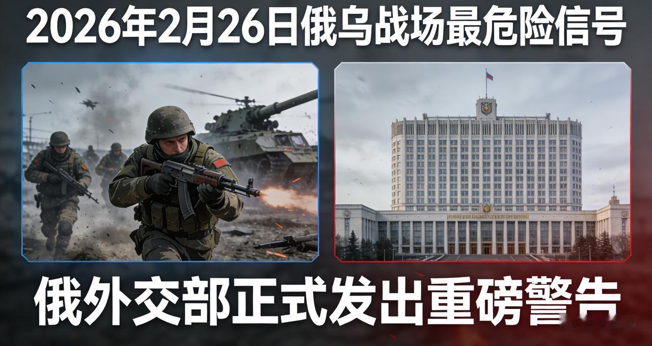 突发预警！俄乌冲突彻底质变：北约直接介入，大国对抗一触即发
 
2026年2月2