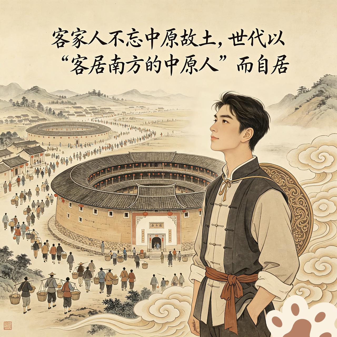 有很多人，包括客家人自己，都很难去理解→→客家人，并不同于一般的汉族人那样，为什