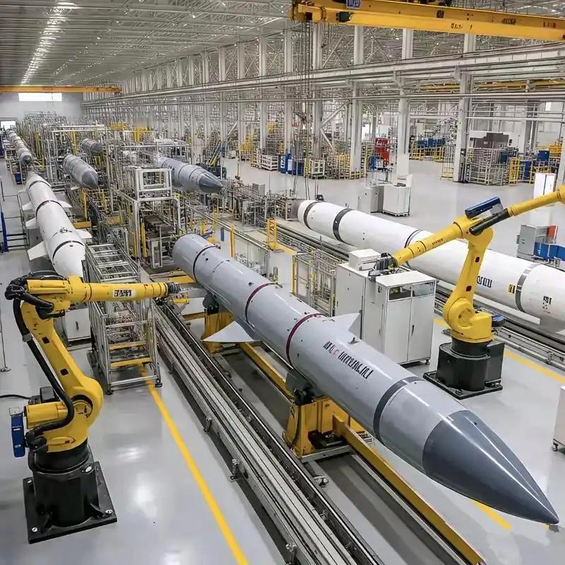 伤害性很大，侮辱性更强。中国罕见地公开了PL-15导弹的全自动生产线，号称一天的