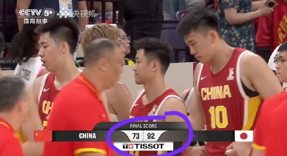 中国男篮主场73:92不敌日本男篮，球迷吐槽:中国三大球在一个又一个的被日本反超