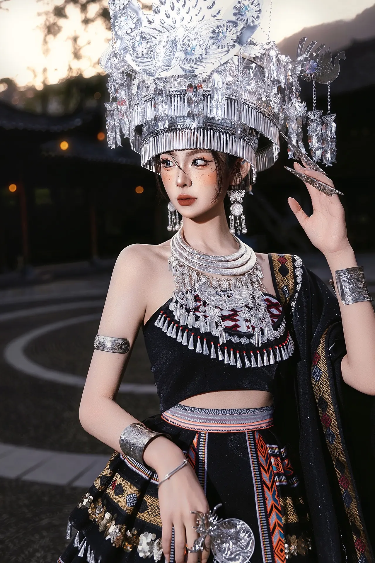 ❗️❗️氛围感写真还得👀我在千户苗寨拍的这套…