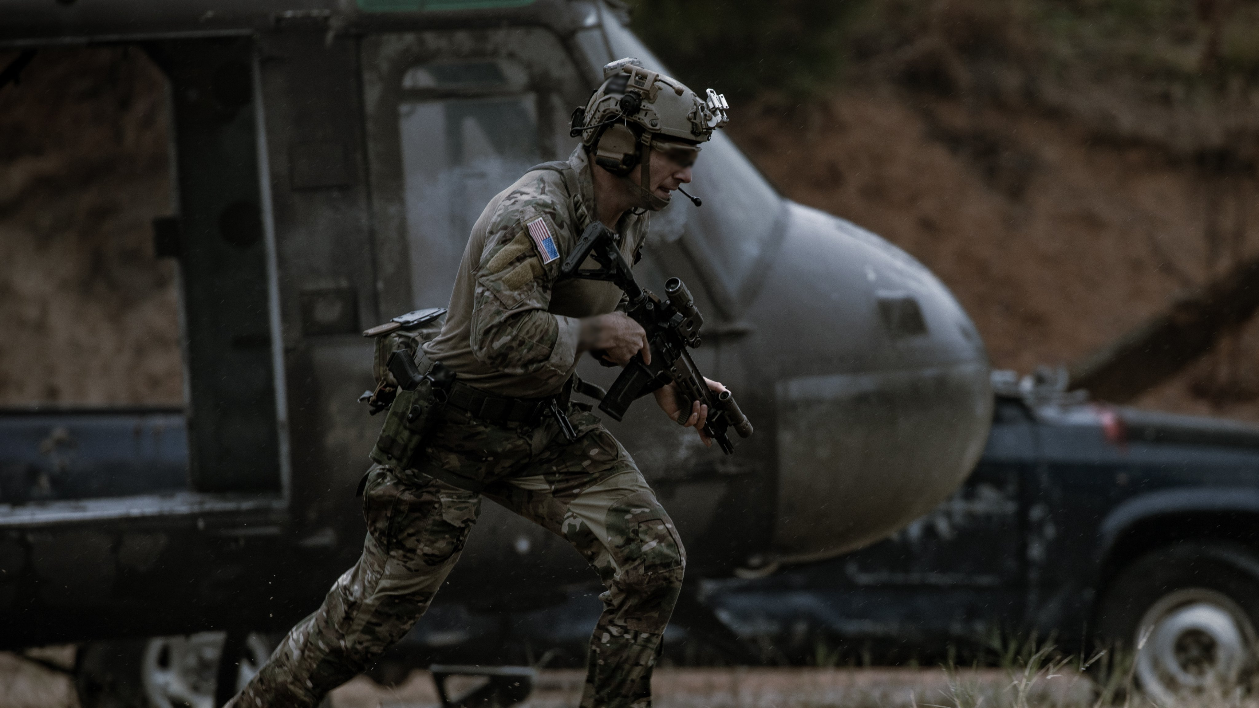 训练中的陆军第三特种作战群 