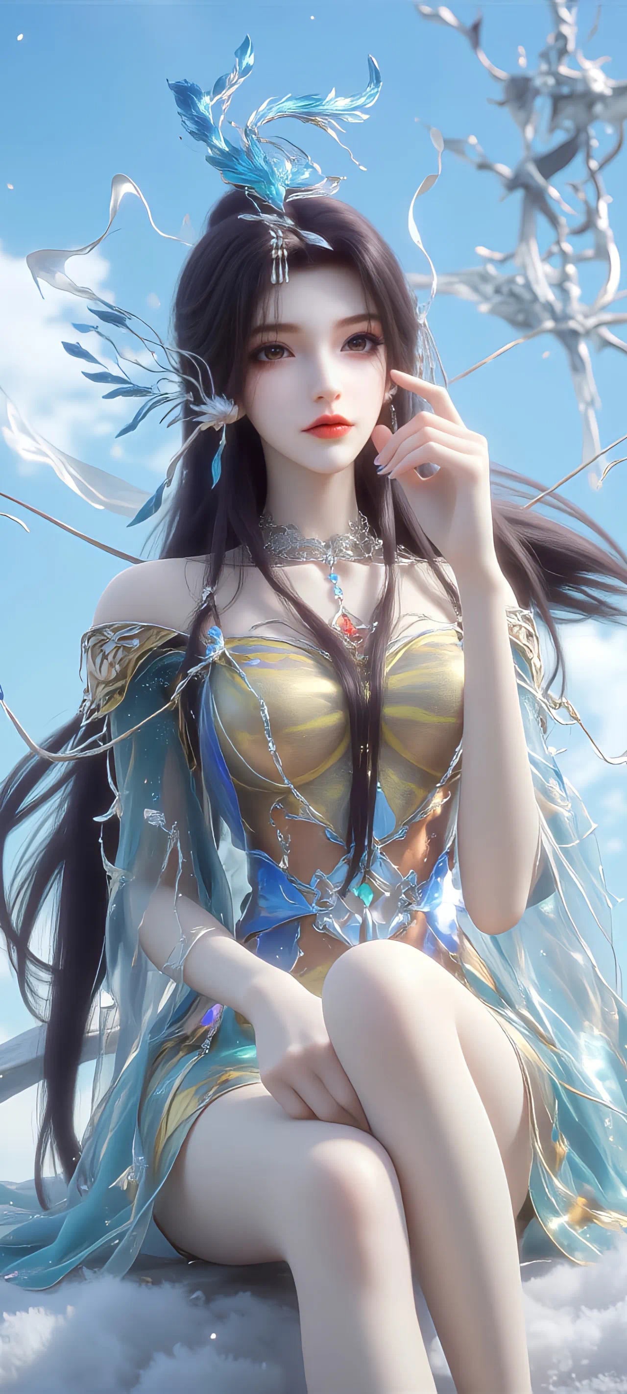 云望舒【精致美图】魅力少女，绝美容颜！云深不知梦国产动漫 ​​​