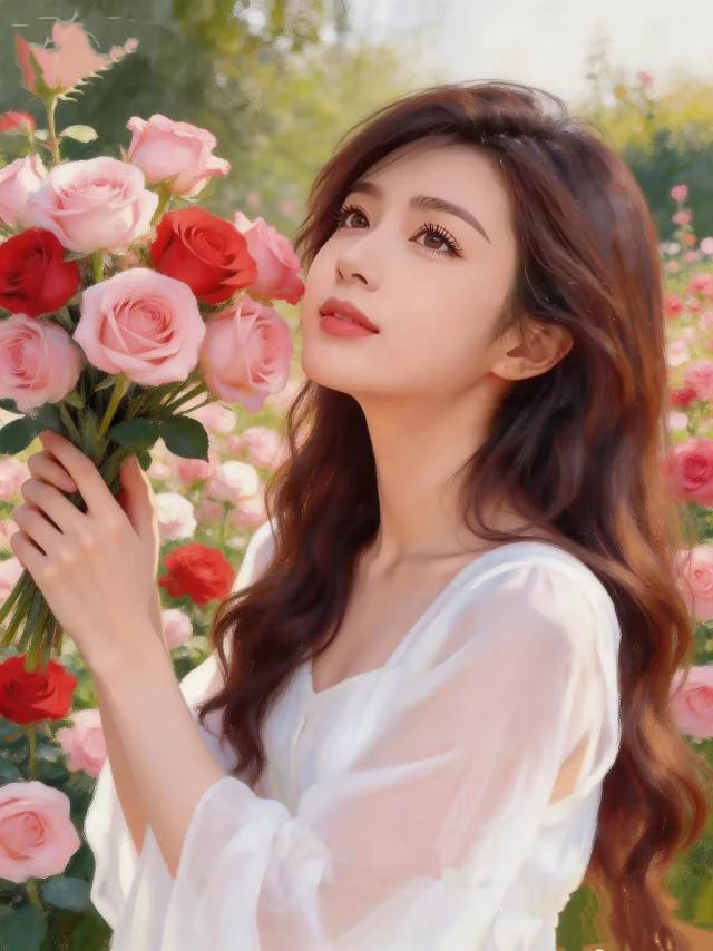 《桃花醉》
色染枝头粉未匀，
招来蝶舞付倾心。
风中饮罢花之酿，
秀色可餐头已晕