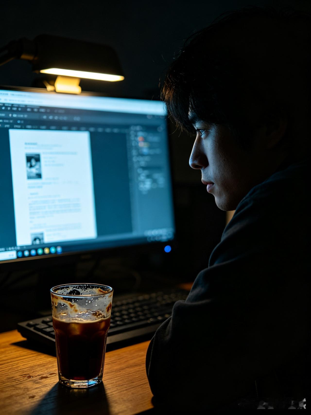 每天对着屏幕用心创作
熬着夜、耗着精力
到头来每天只有块儿八毛的收益
 
也曾迷
