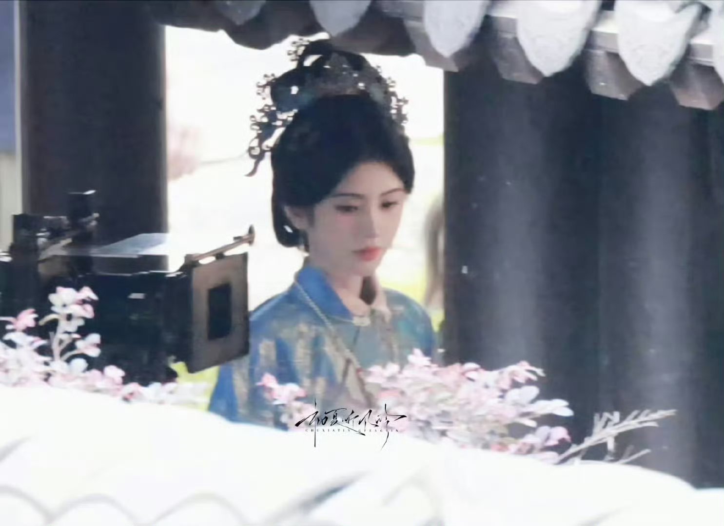 鞠婧祎万花世界路透鞠er这个萌 