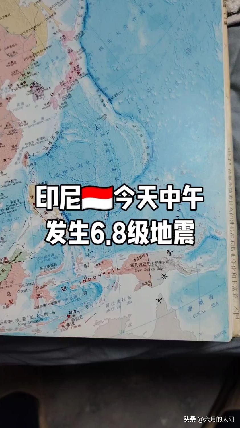 在2026年6月26日的黄昏时分，印度尼西亚北苏拉威西省的海域却经历了一场大自然