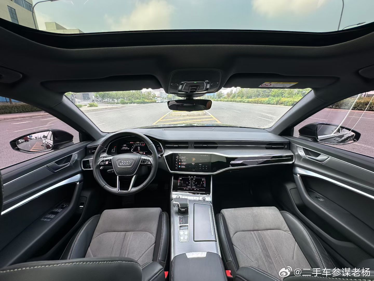 最新车源：奥迪A6L，2024款 45 TFSI 臻选动感型2024年原漆一手带