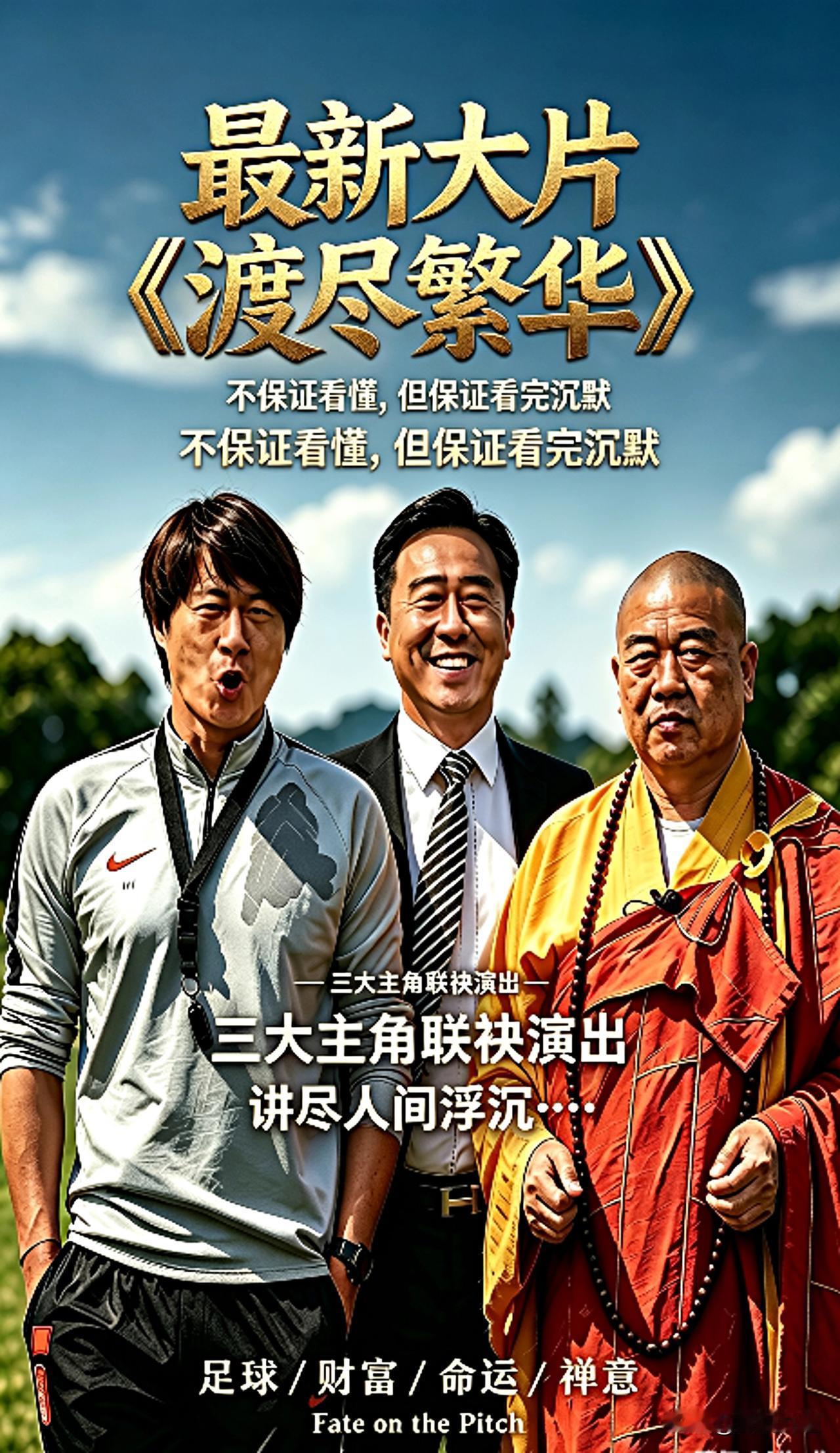 年度神片《渡尽繁华》：看懂足球，便看懂半生人间（一笑[捂脸][捂脸][捂脸][捂