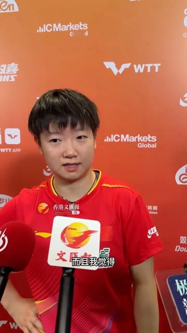 莎莎：我们很有默契 非常了解对方 都有一颗争取混双梦头头：两项很好 兼三项吃不消