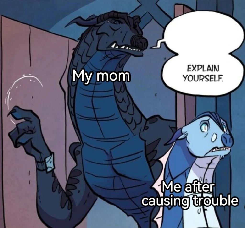 熊孩子妈见打
优胜闯完祸被荣光当场抓包be like：
p2是原图
火翼飞龙 龙