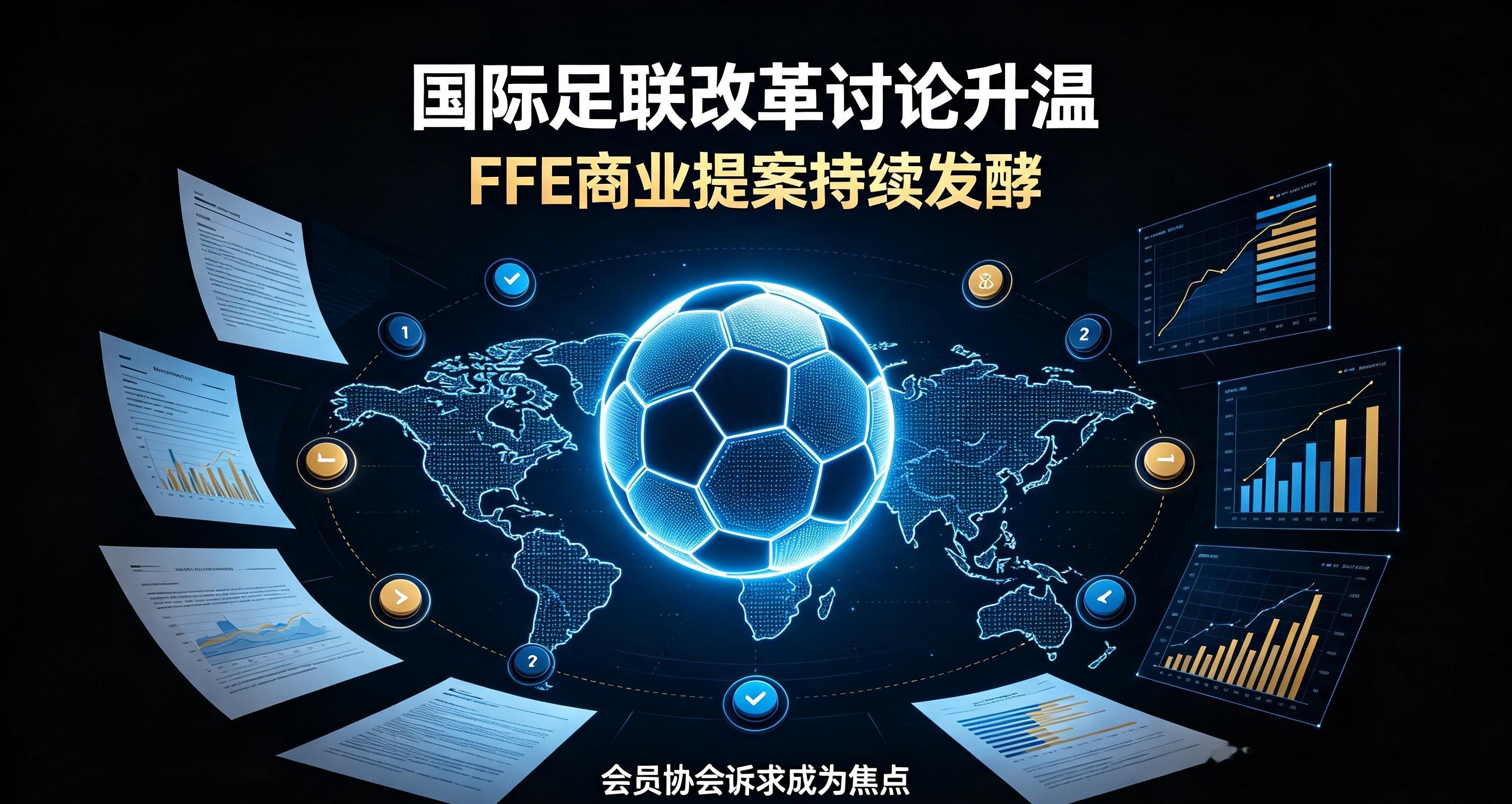 FFE商业提案风波还在持续升温，各大洲足联相继递交相关意见，呼吁国际足联重大改革