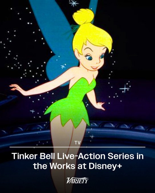 迪士尼开发小叮当真人剧集 据《综艺》消息，Disney+ 正在开发以小叮当为主角