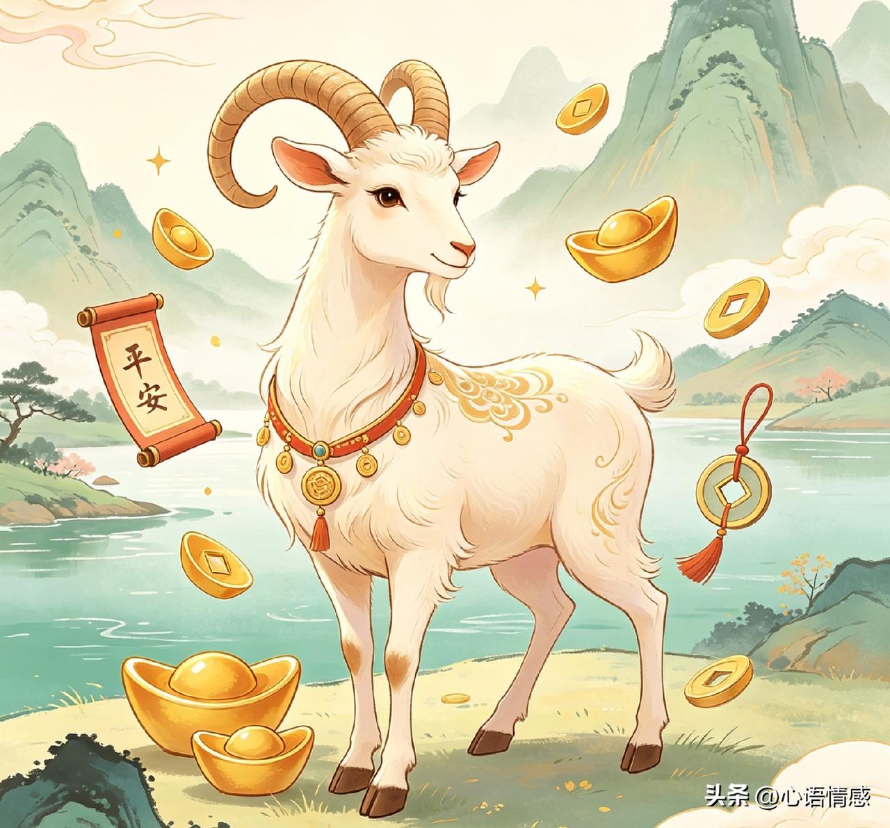 【属羊人】属羊人接好运！苦日子翻篇！往后日子富贵安稳、无忧无虑！
 
属羊人心地