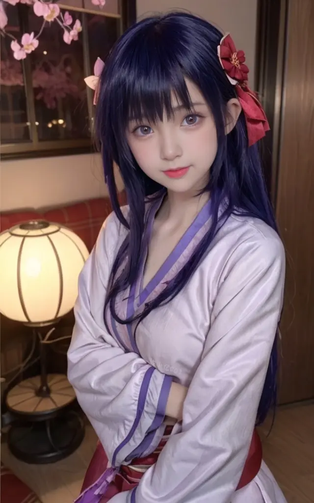 原神 雷电真。雷电将军～雷电真