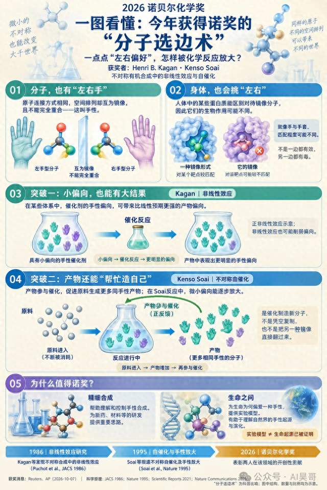 一图看懂：今年获得诺奖的“分子选边术”