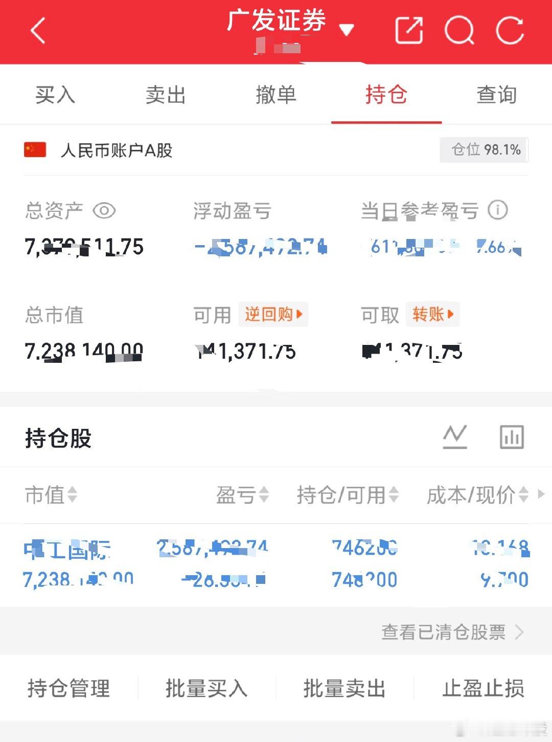 吾的S盘200个本本翻到1000个记录（第二百五十天）持有：中工国际，近期连续杀