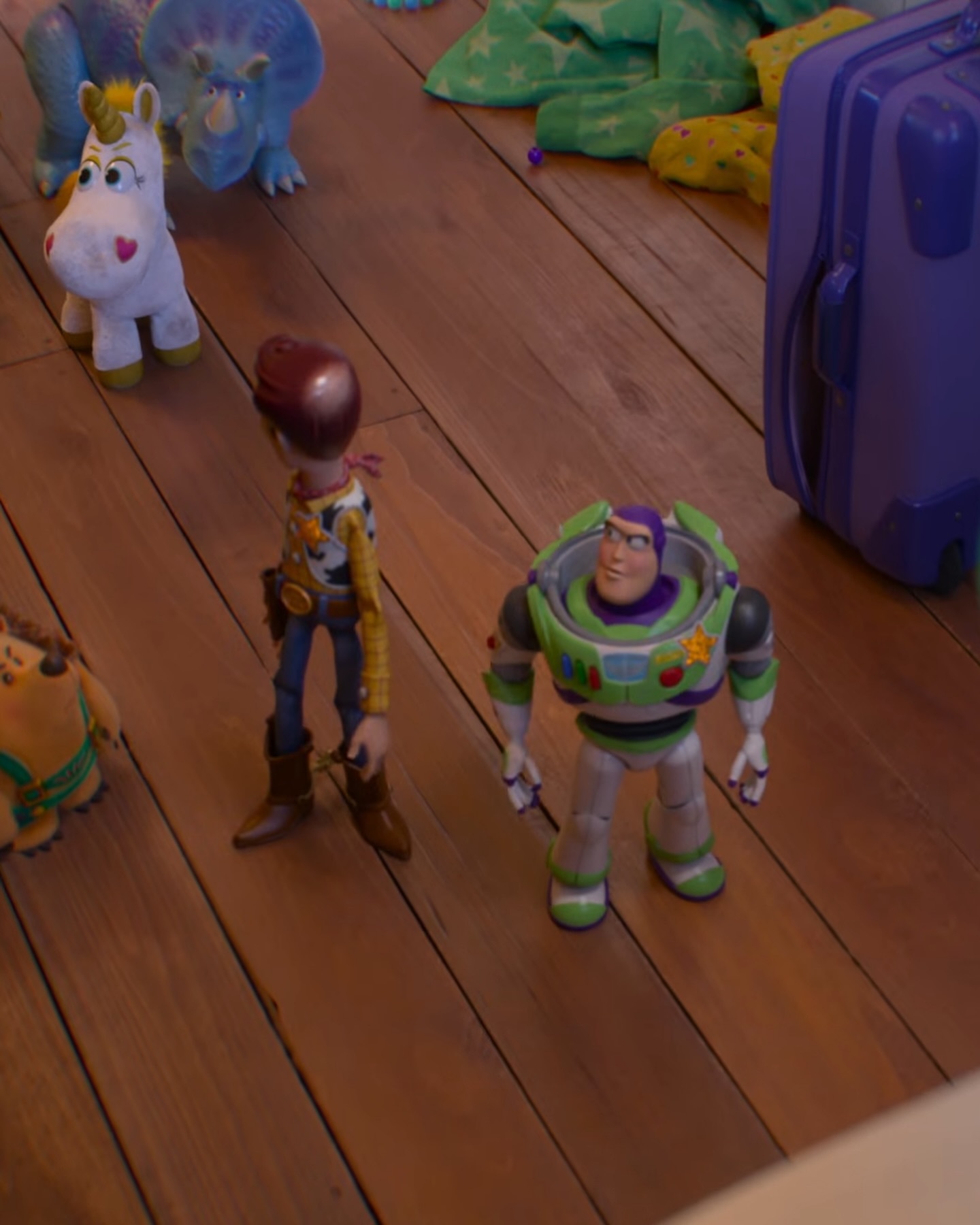 玩具总动员5正式预告 啊啊啊胡迪“秃顶”外网爆红，很耀眼（网友晒同款：皮克斯挺写