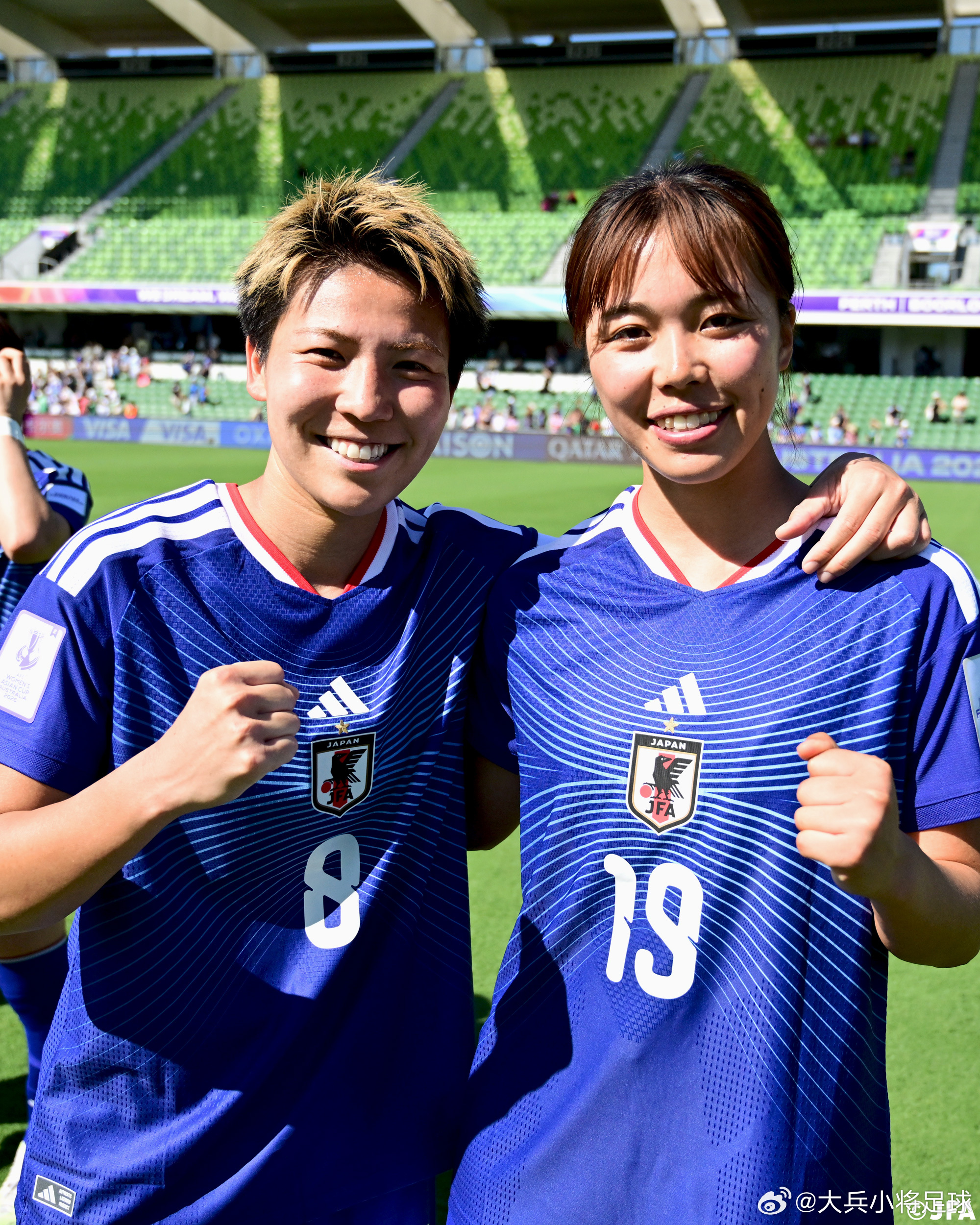 这两人把联赛的状态延续到了亚洲杯。田中美南在休赛期，还需要逐步调整状态。在20岁
