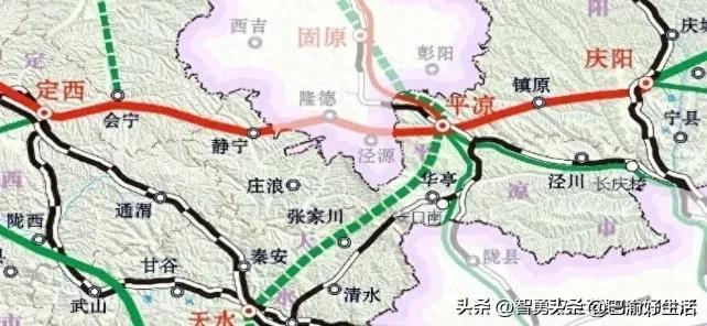 定平铁路，甘肃会妥协吗？定西至平凉铁路，在线路走向上，甘肃和宁夏争议很大，有种预