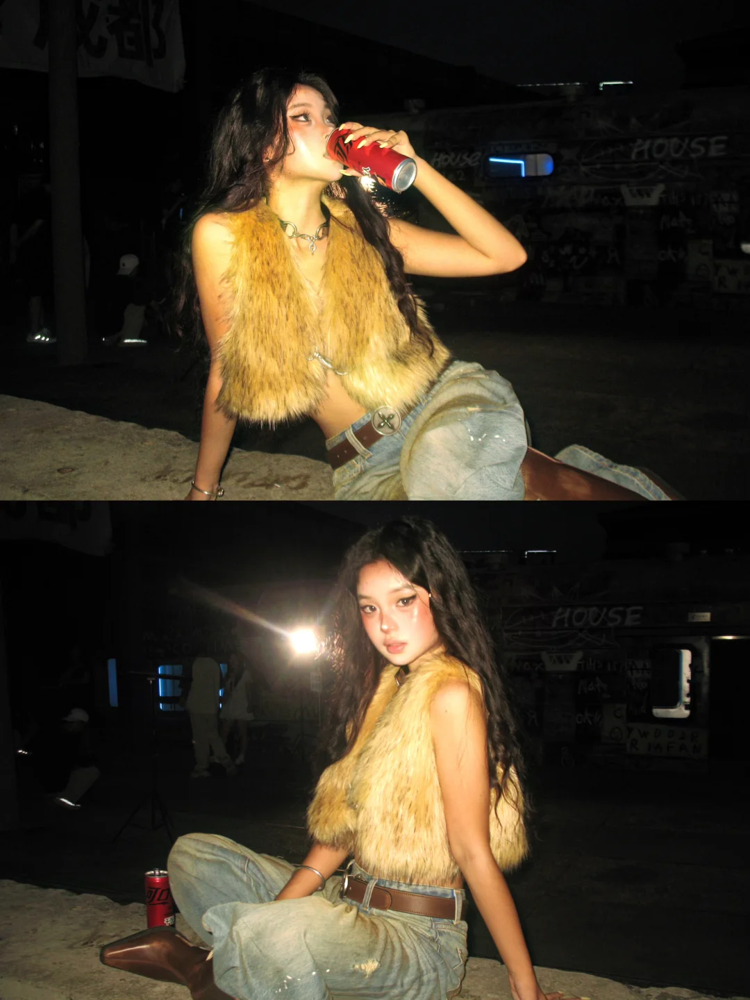 每次弄这个卷卷毛就感觉自己可帅了[棒R] 很适合疯狂麦克斯的一套