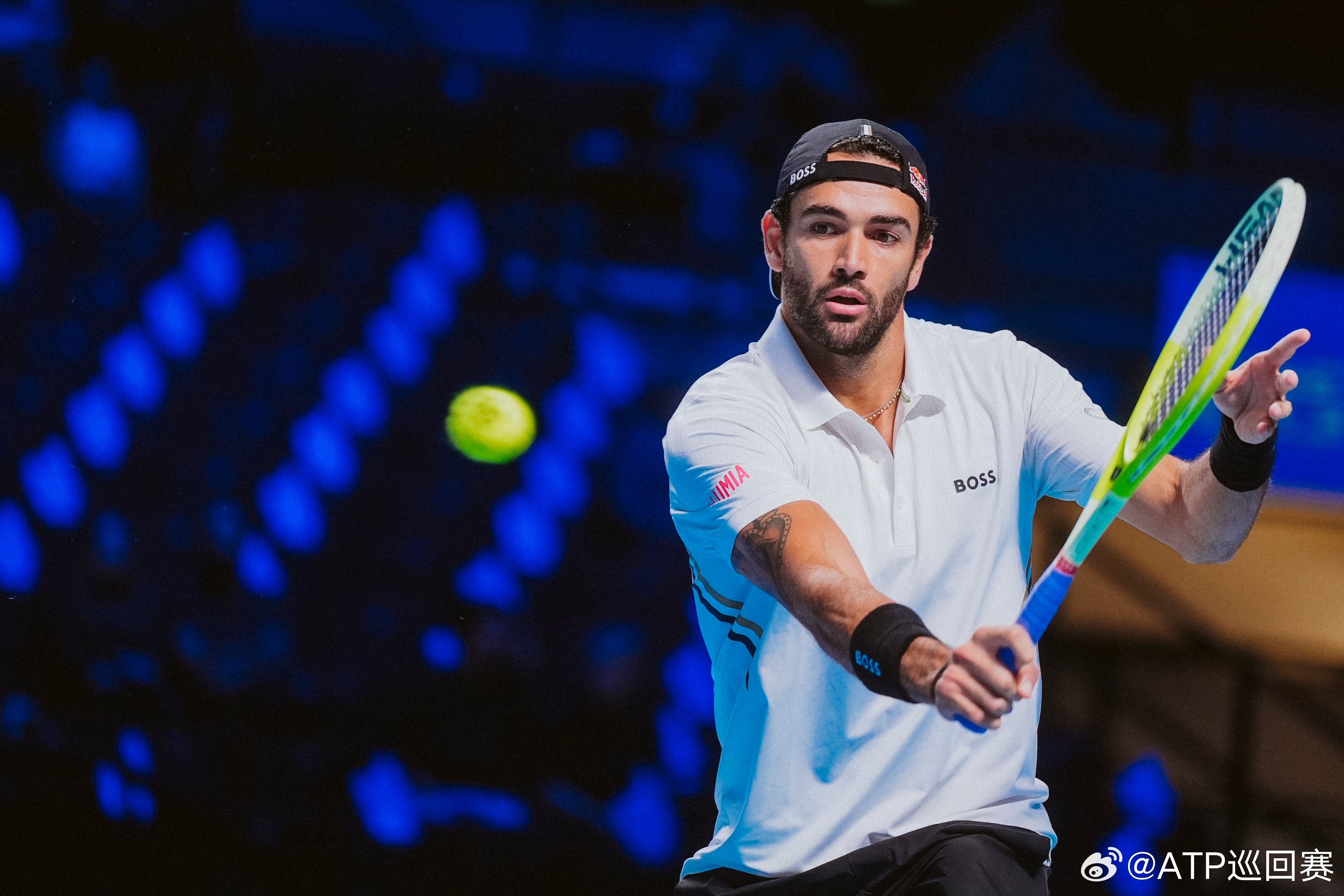 贝雷蒂尼苦战晋级八强💪ATP500 维也纳站第二轮，前温网亚军贝雷蒂尼苦战3小
