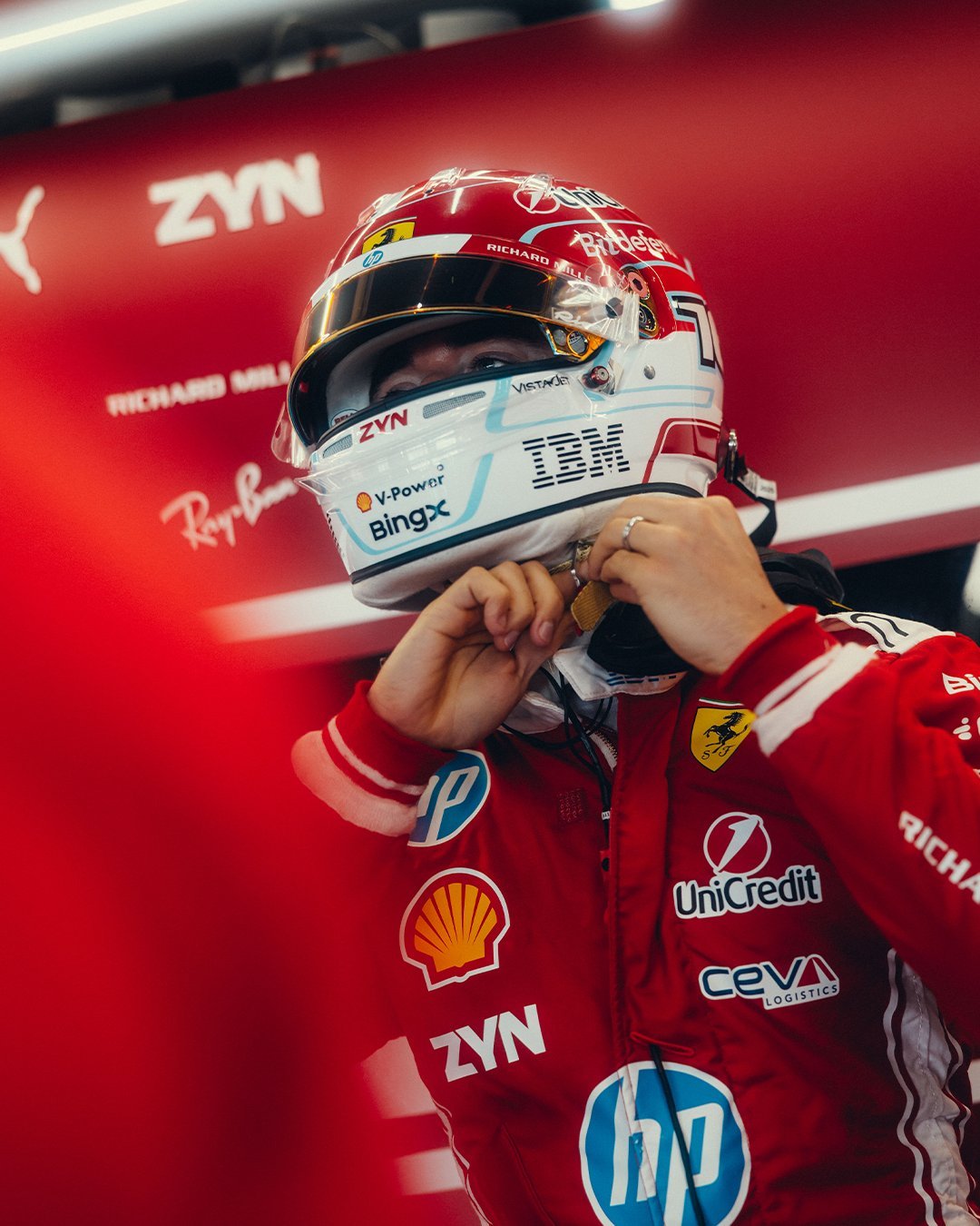 F12026F1英国大奖赛 勒克莱尔称，今年赛车不像去年那样得心应手，车的感觉不