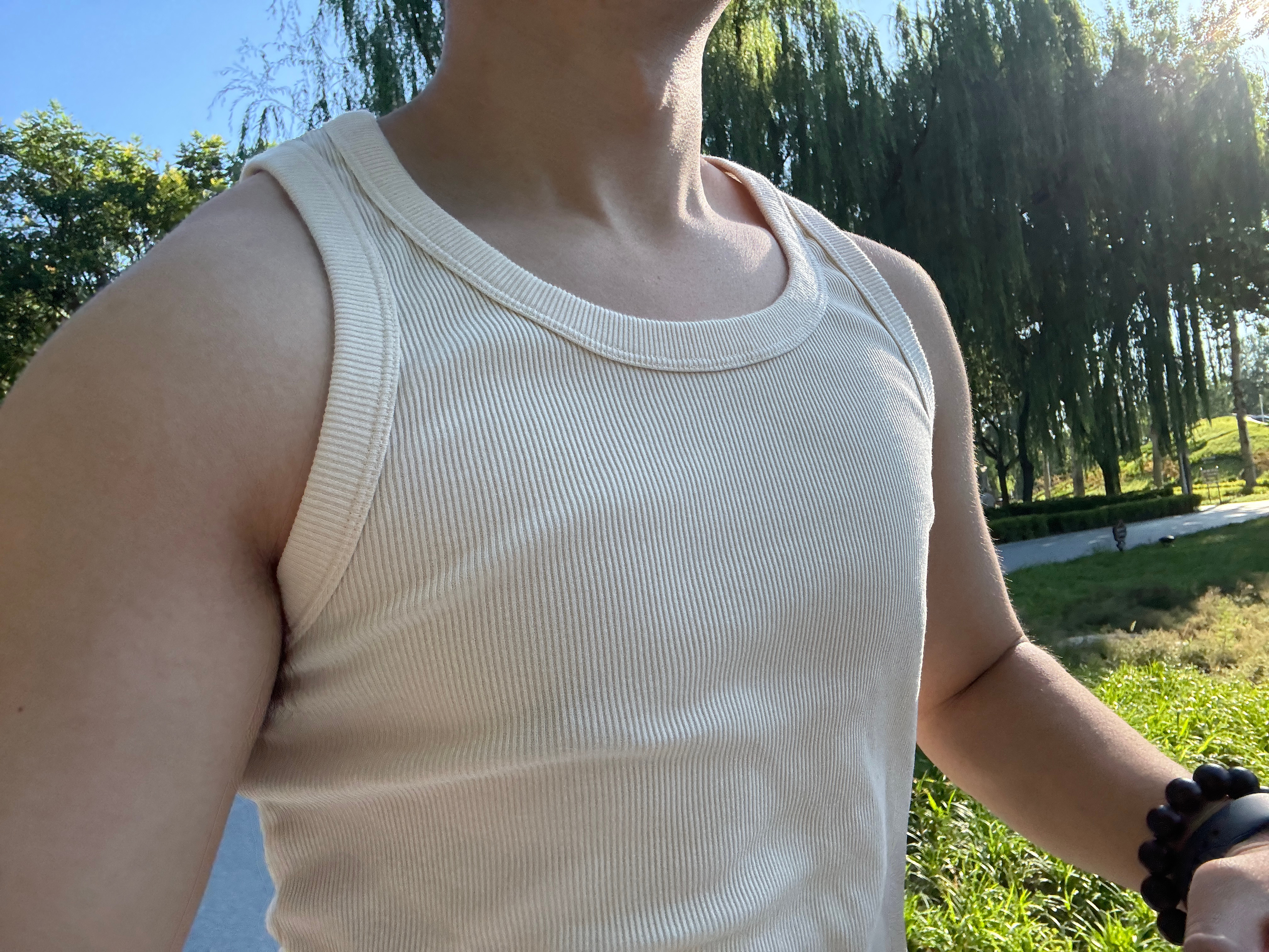 陈楚生 难听刚跑完步拉伸时我才看到这个话题词，觉得很有趣，陈楚生版本的《未来的主