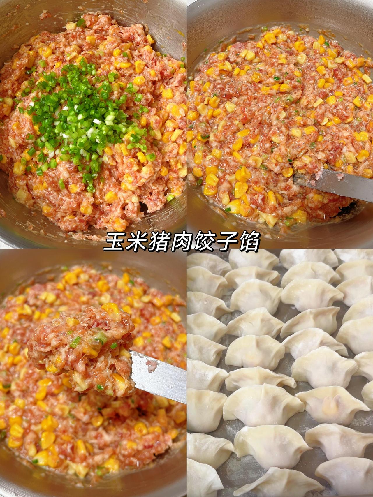 是谁说包饺子是件麻烦事？这个配方让我从厨房小白秒变面点大师✨ 前腿肉的鲜嫩搭配玉
