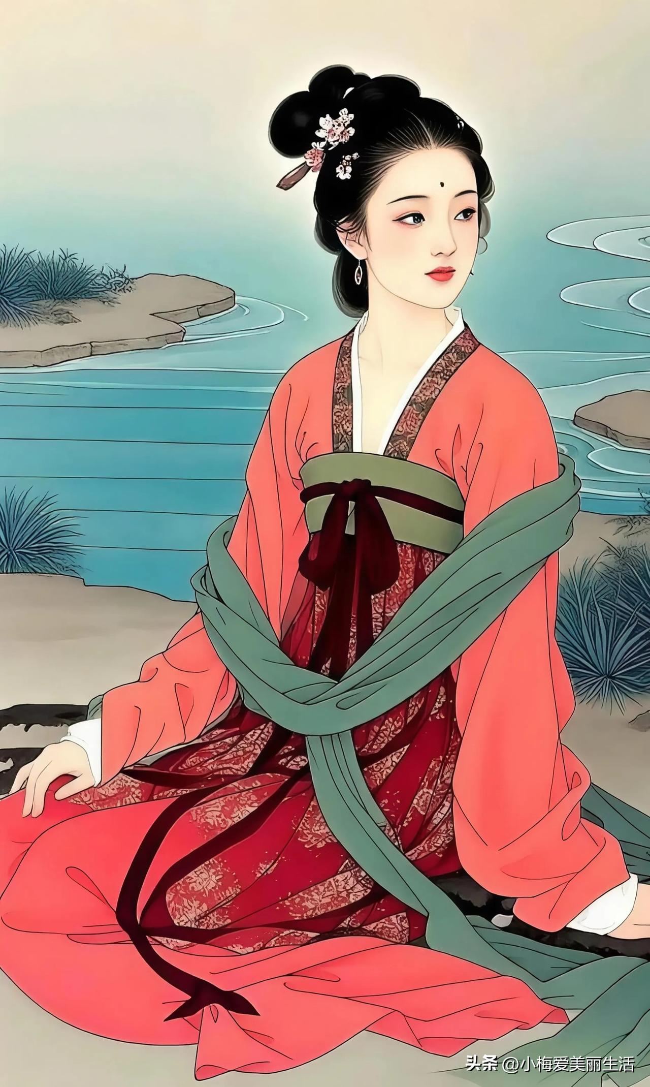 红袖添香夜，月色入画来。