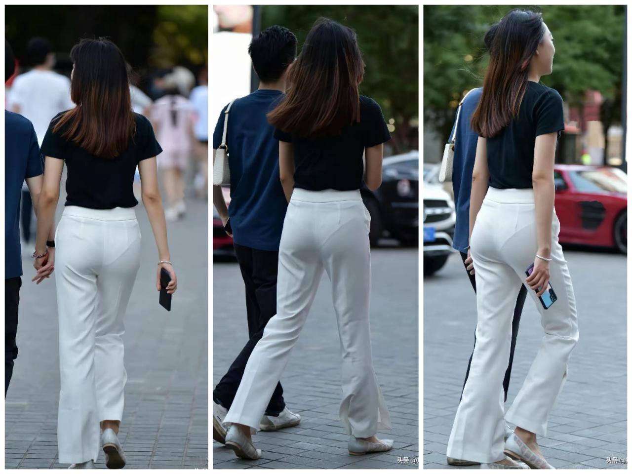 应该是拍摄角度问题。