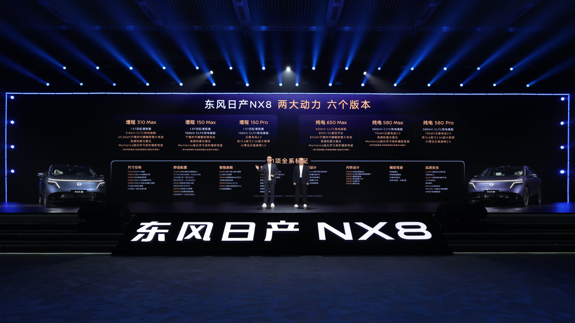 大大大五座NX8售14.99万起东风日产NX8最快发布价格的新车发布会发布会的重