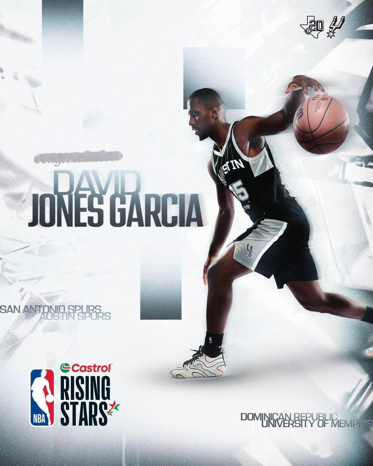 恭喜加西亚！！他将以G联赛球员身份出战新秀挑战赛！2026nba全明星