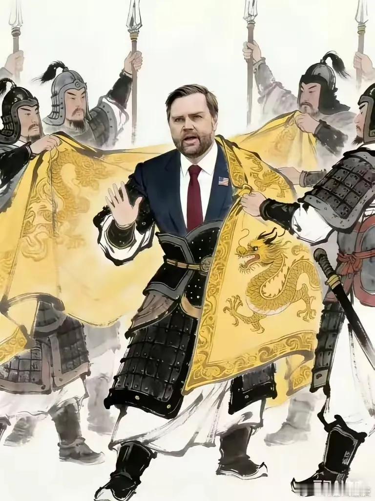 怎么，这届网友这么不喜欢特朗普吗，都给万斯黄袍加身了？其实特朗普真的应该干满四年