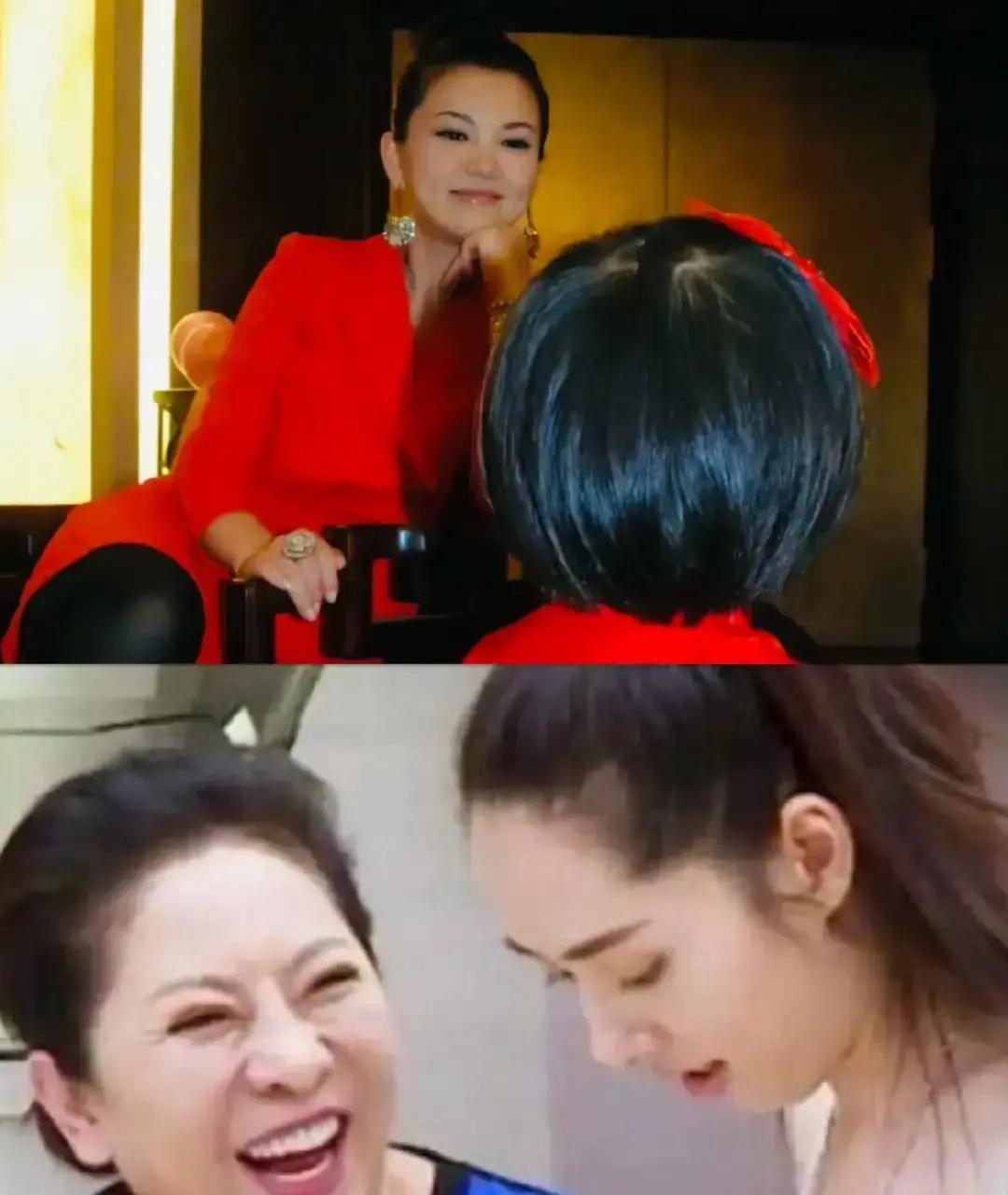 这张照片看得我有点唏嘘。
 
向太盯着郭碧婷那个眼神，甚至比看亲儿子还深情。
 