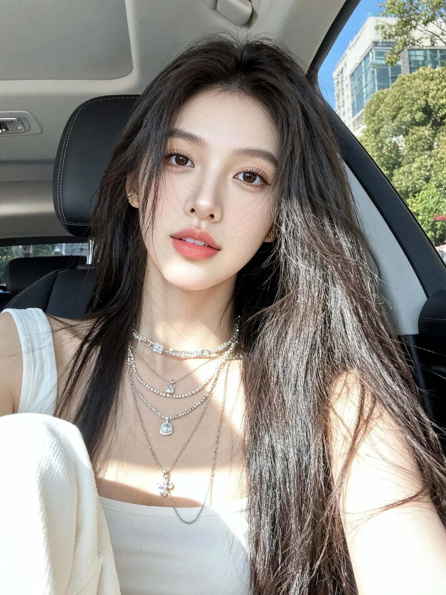 AI日光车内自拍 随变ai随便玩 玩法合伙人计划 情绪音乐新风向  御姐头像