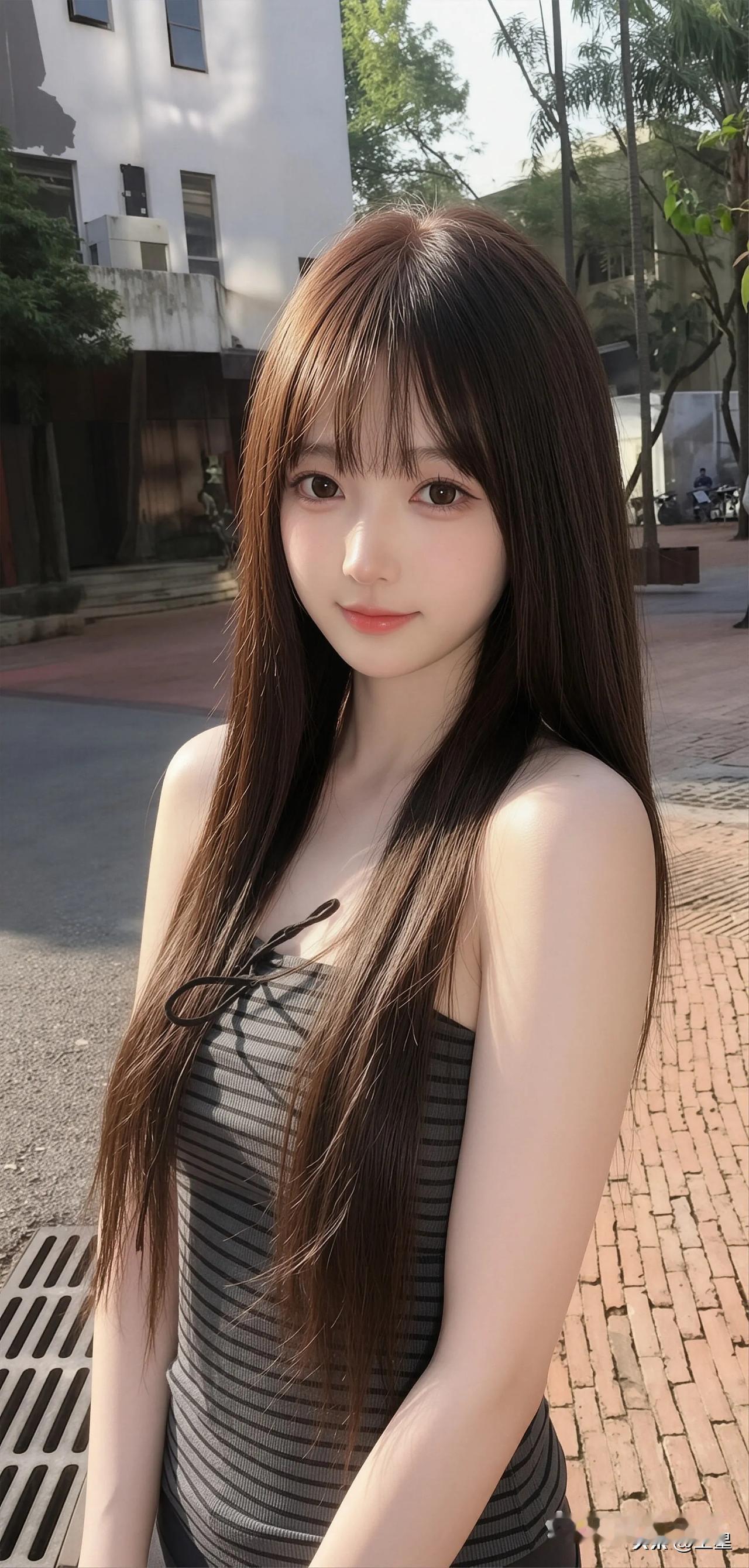 阳光明媚的午后，走在上海街头，仿佛置身于元气少女的时尚秀场。
瞧那结伴而行的小姐